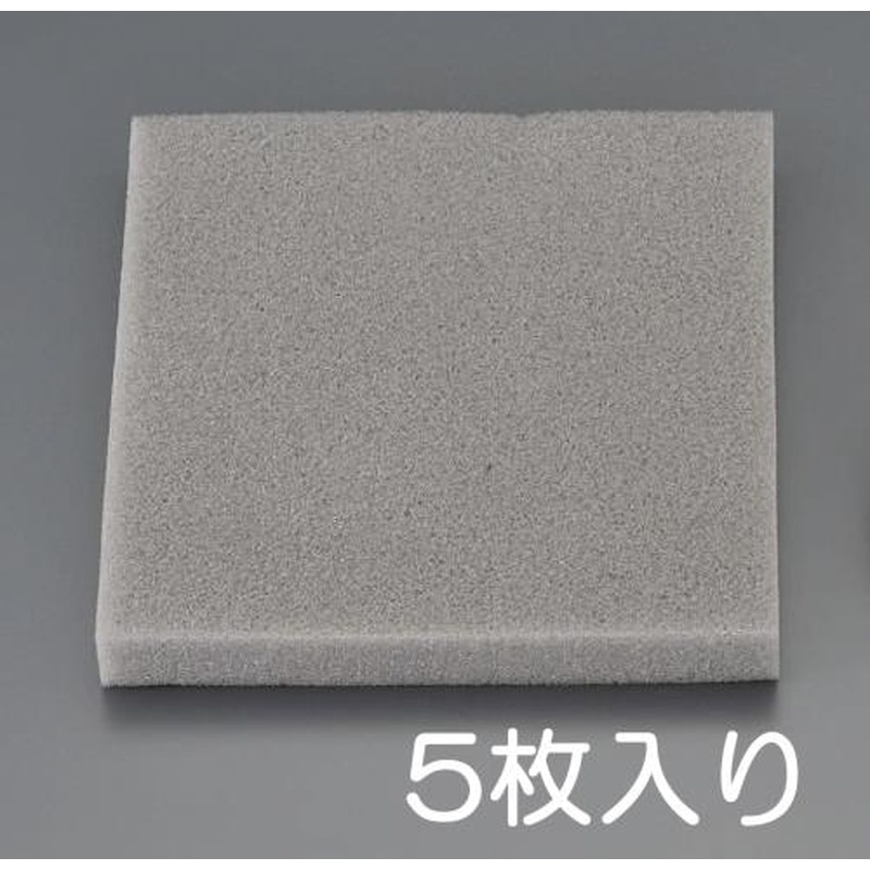エスコ EA997XD-123 250x250x10mmポリウレタンシート(5枚) 1個（ご注文単位1個）【直送品】
