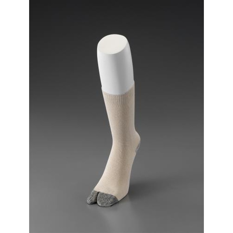 エスコ EA354VJ-8 25-27cm靴下(足袋型/純綿)5足 1個（ご注文単位1個）【直送品】