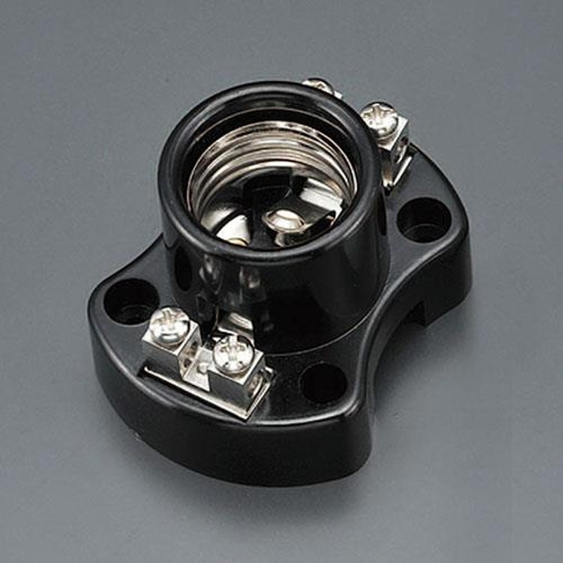 エスコ EA940C-43 E26口金電球用ソケット 1個(ご注文単位1個)【直送品】