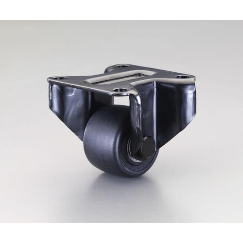 エスコ EA986PV-65 65mmキャスター(固定金具・低床重荷重) 1個（ご注文単位1個）【直送品】