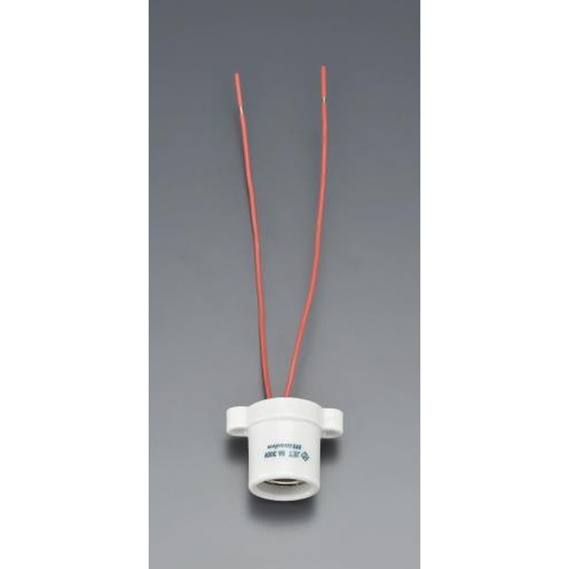 エスコ EA940C-54 E26口金屋外用ソケット(磁器製) 1個(ご注文単位1個)【直送品】