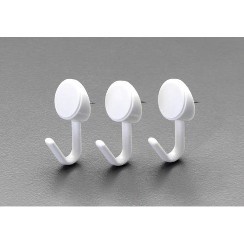 エスコ EA951D-10 50x23mm打込みピンフック(3個) 1個（ご注文単位1個）【直送品】