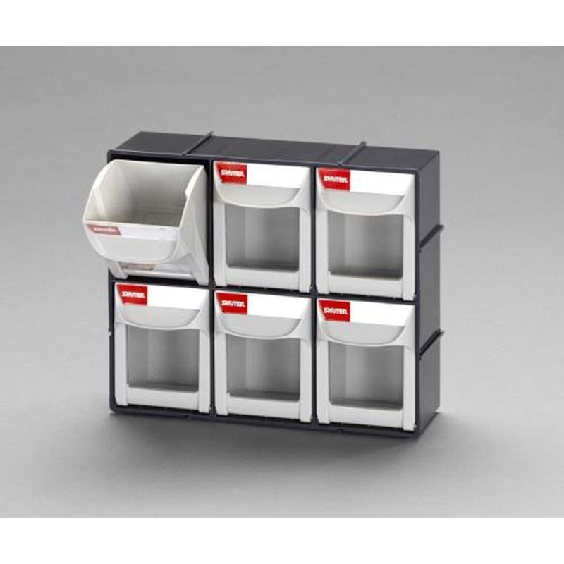 エスコ EA957FM-6 303x106x253mm/3列2段マルチストール 1個(ご注文単位1個)【直送品】