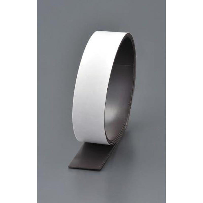 エスコ EA781BR-12 25x2mm/1m強力マグネット(強粘着付) 1個（ご注文単位1個）【直送品】