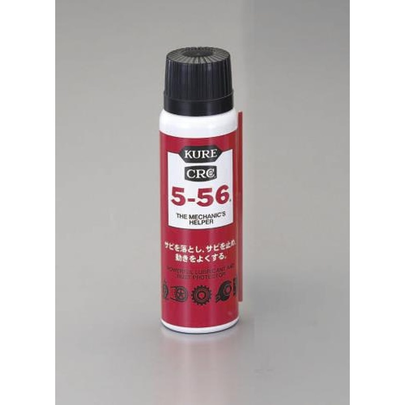 エスコ EA920A-0.8 80ml浸透防錆・潤滑スプレー(KURE5-56) 1個（ご注文単位1個）【直送品】