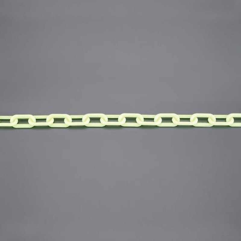 エスコ EA980A-47 6.0mmx10mプラスチックチェーン(蛍光黄) 1個（ご注文単位1個）【直送品】