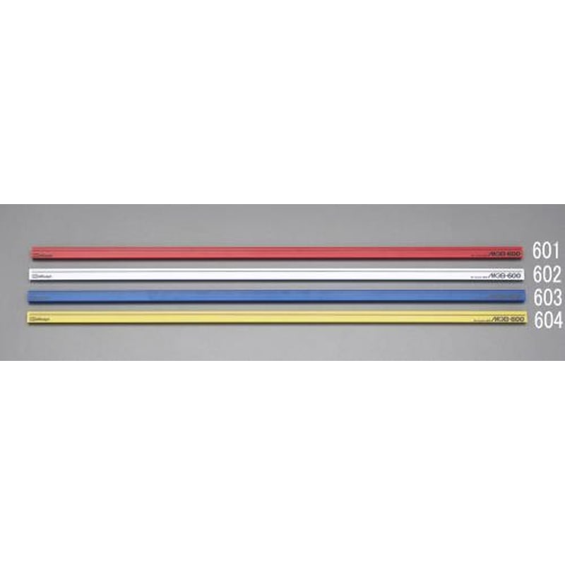 エスコ EA762FF-604 600mmマグネットバー(黄) 1個（ご注文単位1個）【直送品】