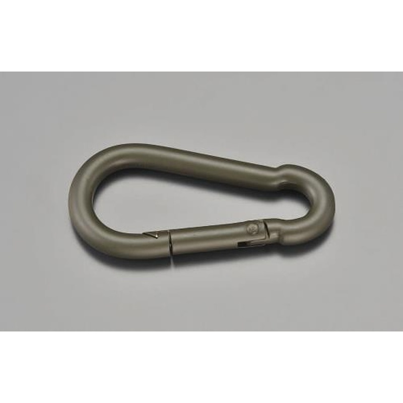 エスコ EA638CS-11 50x5mmスナップフック(OD色) 1個（ご注文単位1個）【直送品】