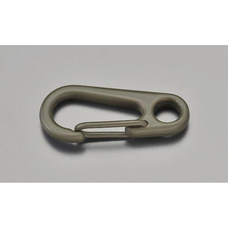 エスコ EA638AE-2 34mmスナップフック(OD色) 1個（ご注文単位1個）【直送品】