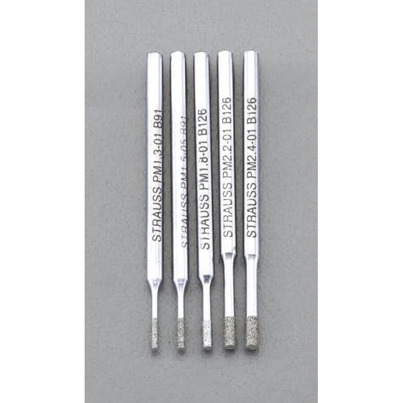 エスコ EA819SY-38 5本組CBNバー(3mm軸) 1個(ご注文単位1個)【直送品】