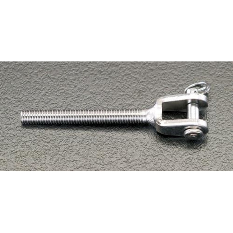 エスコ EA638RT-14 M10x63mm止め金具(左・雄ねじ/ステンレス製) 1個(ご注文単位1個)【直送品】