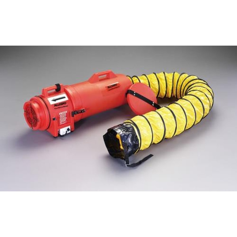 エスコ EA897LD-15 AC115V/250W/φ203mmダクトブロワ(4.5mダクト付) 1個（ご注文単位1個）【直送品】