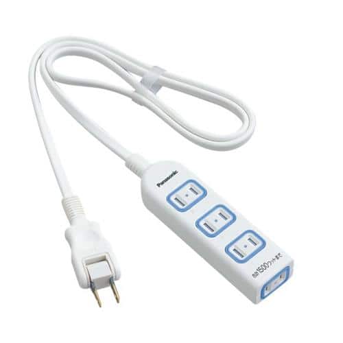 エスコ EA815GL-188 AC125V/15Ax 3m タップ(4口・防水扉付) 1個 (ご注文単位1個)【直送品】