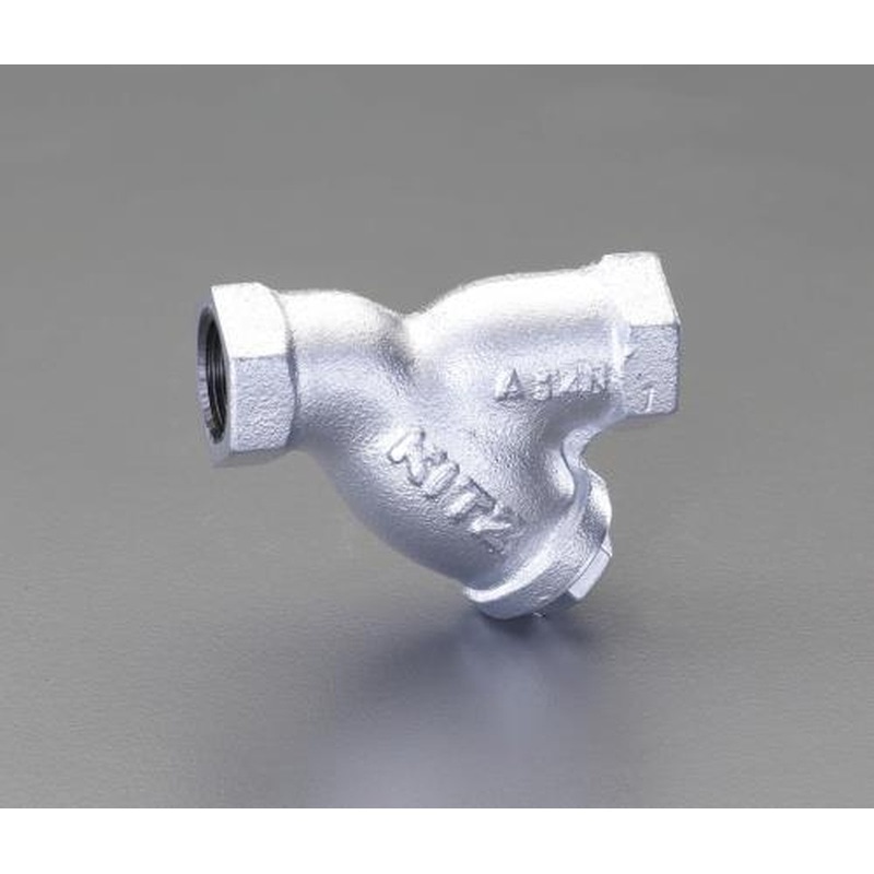 エスコ EA465AM-10 1”ストレーナー(ダクタイル鋳鉄製) 1個（ご注文単位1個）【直送品】