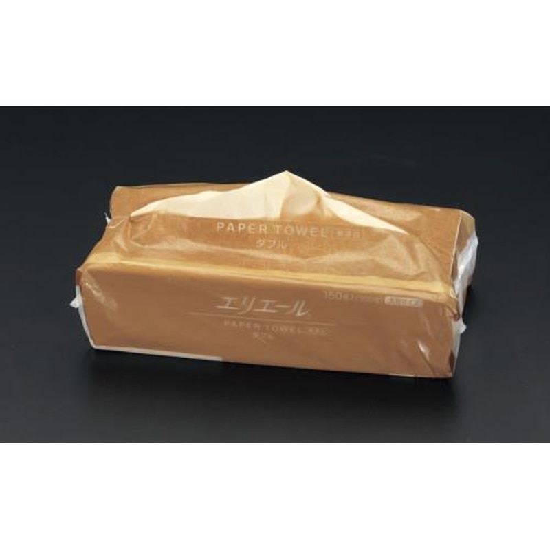 エスコ EA929AE-9 230x248mmペーパータオル(150組) 1個（ご注文単位1個）【直送品】