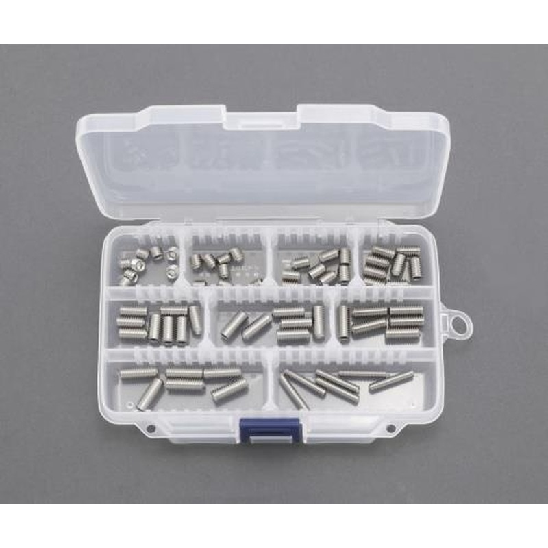 エスコ EA949MR-6 M6六角穴付止ねじセット(ステンレス製) 1個（ご注文単位1個）【直送品】