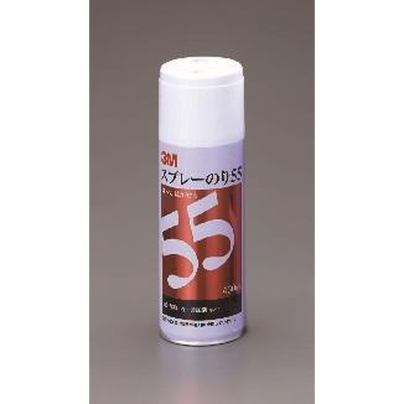 エスコ EA920EA-1 430mlスプレー接着剤(弱接着/白) 1個（ご注文単位1個）【直送品】