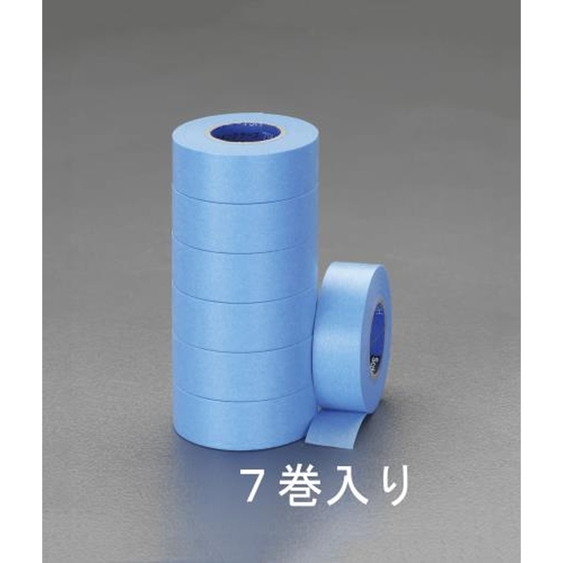 エスコ EA943MH-18 18mmx18mマスキングテープ(ガラスサッシシーリング用/7巻) 1個（ご注文単位1個）【直送品】