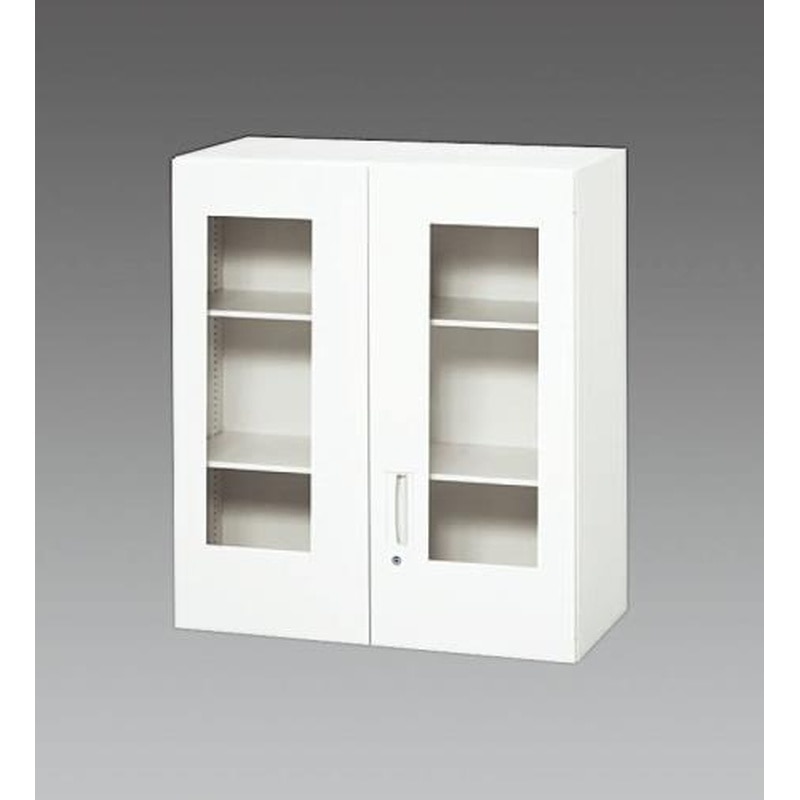 エスコ EA954DJ-12 900x450x1030mm収納庫(両開き/アクリル戸) 1個（ご注文単位1個）【直送品】