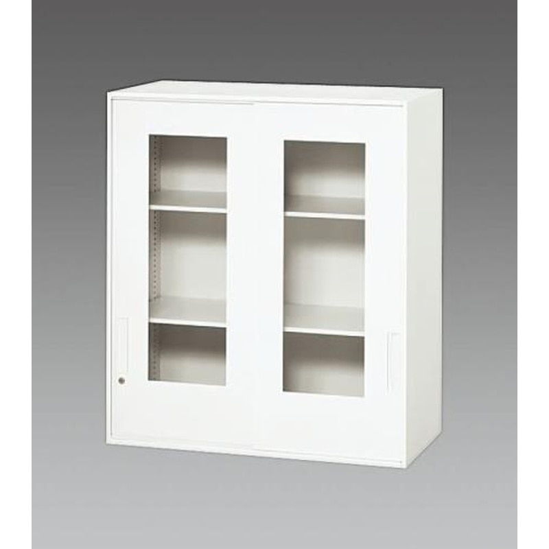 エスコ EA954DJ-15 900x450x1030mm収納庫(引き戸/アクリル戸) 1個（ご注文単位1個）【直送品】