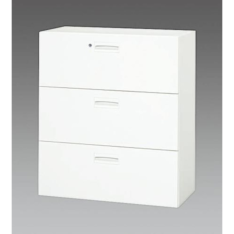 エスコ EA954DJ-31 900x450x1030mm/3段キャビネット 1個（ご注文単位1個）【直送品】