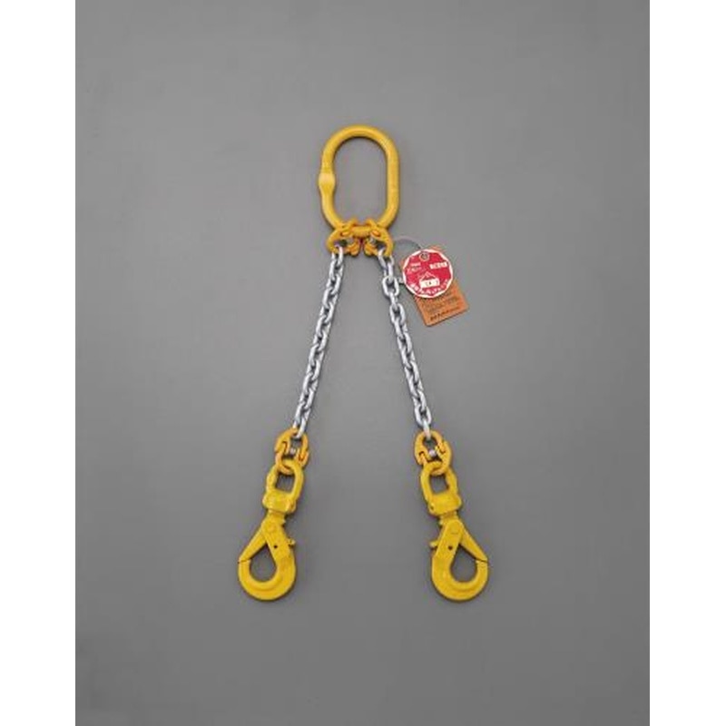エスコ EA981VD-46A 2.7tonx2.0mスリングチェーン(2本懸け) 1個（ご注文単位1個）【直送品】