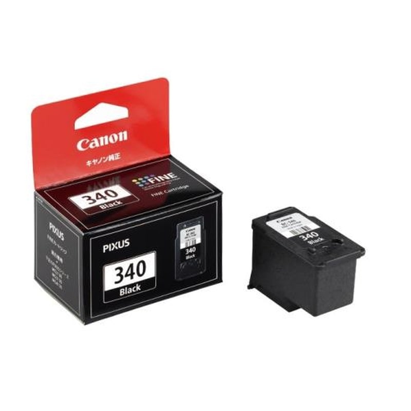 エスコ EA759X-207[キャノン]インクカートリッジ(ブラック/BC-340) 1個（ご注文単位1個）【直送品】