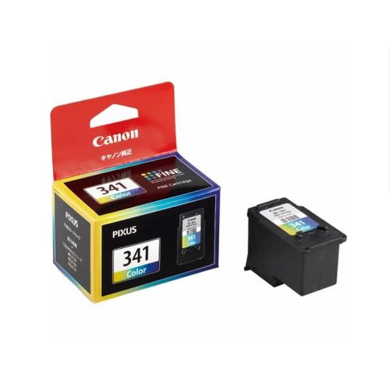 エスコ EA759X-208[キャノン]インクカートリッジ(3色セット/BC-341) 1個（ご注文単位1個）【直送品】