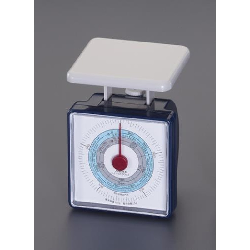 エスコ EA715AA-1A 250g(2.5g)レタースケール 1個（ご注文単位1個）【直送品】