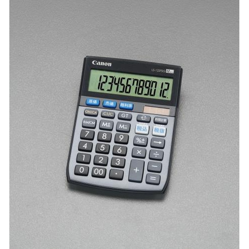 エスコ EA761GA-86A 12桁計算機 1個(ご注文単位1個)【直送品】