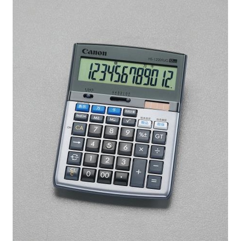 エスコ EA761GA-87A 12桁計算機 1個(ご注文単位1個)【直送品】