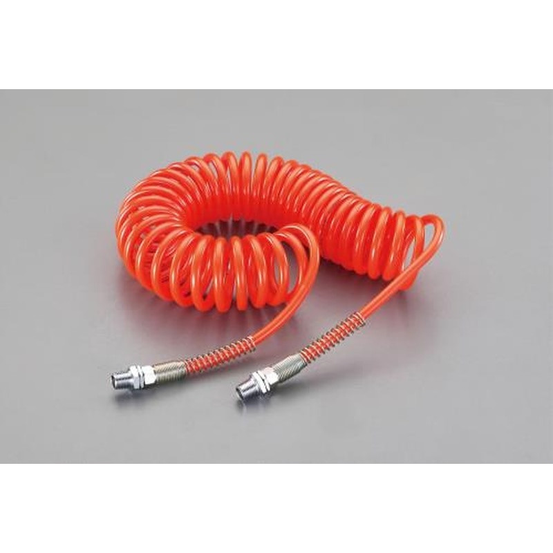 エスコ EA125BB-12A 5.0/8.0mmx9.6mウレタンホース(雄ねじ付) 1個（ご注文単位1個）【直送品】