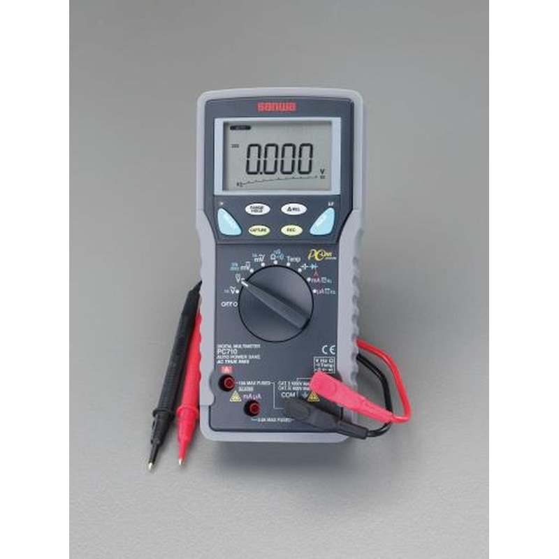 エスコ EA707D-11A デジタルマルチメーター 1個(ご注文単位1個)【直送品】