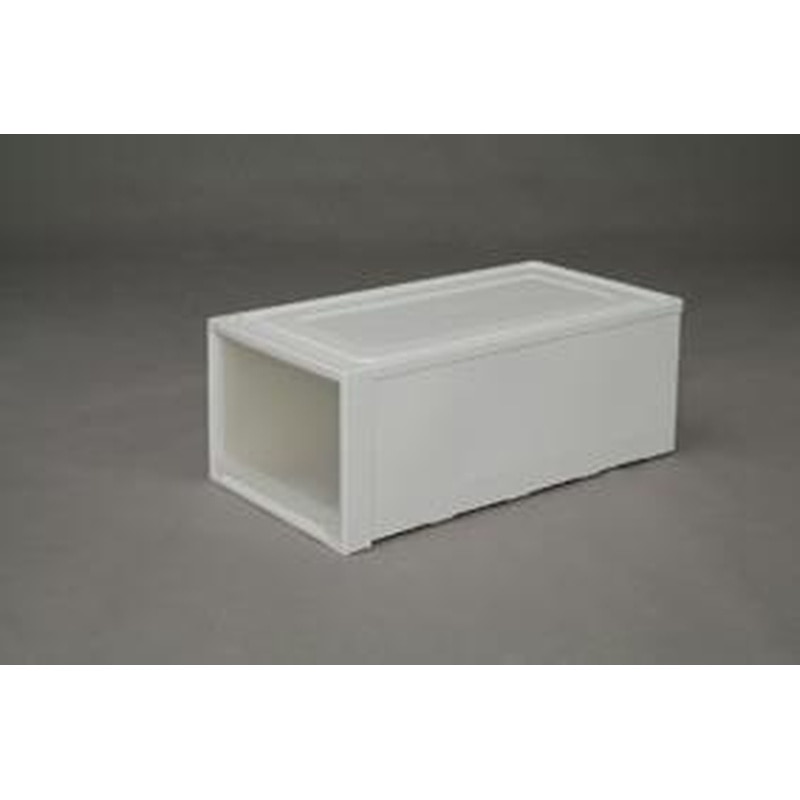 エスコ EA506L-36BA 390x740x300mm引出し式収納ケース(3個) 1個（ご注文単位1個）【直送品】