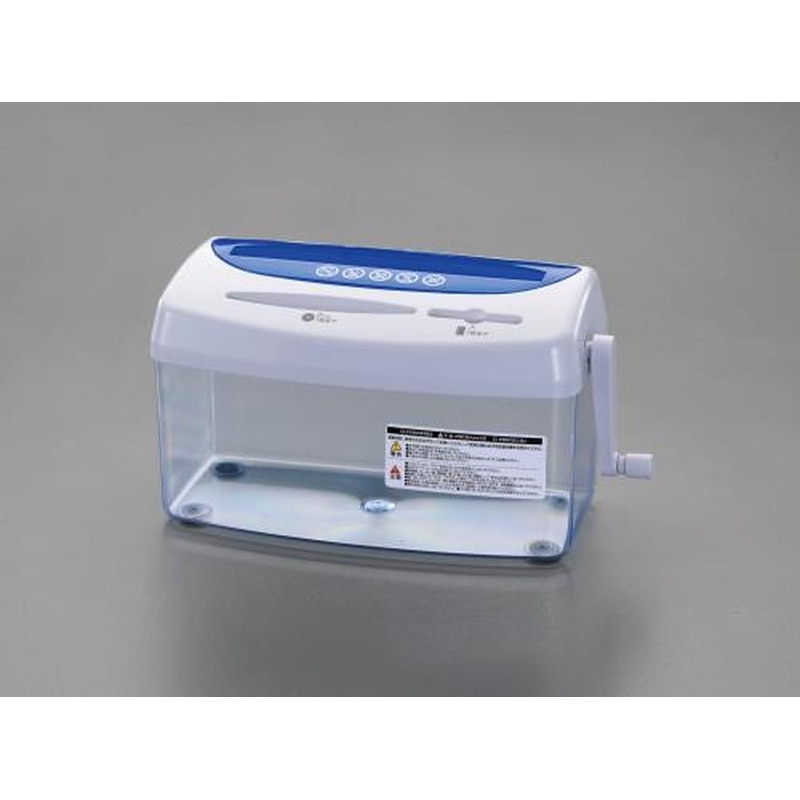 エスコ EA763ZD-50A 335x145x175mm/3.0Lハンドシュレッダー 1個(ご注文単位1個)【直送品】