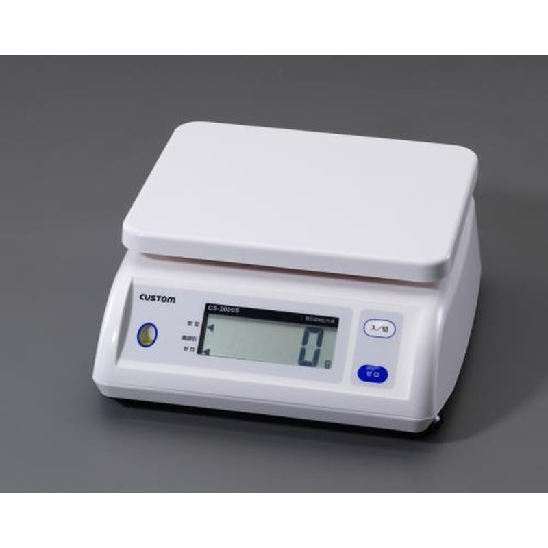 エスコ EA715CB-10A 2,000g(1.0g)防滴型デジタルはかり 1個(ご注文単位1個)【直送品】