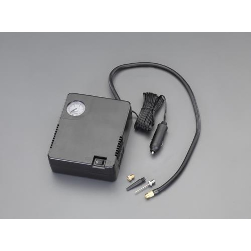 エスコ EA116DC-7A DC12V/10Aエアーコンプレッサー(タンク無) 1個(ご注文単位1個)【直送品】