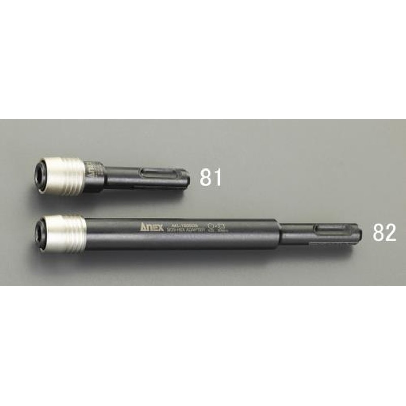 エスコ EA611AX-81 1/4”Hex/70mmビットホルダー(SDS) 1個（ご注文単位1個）【直送品】