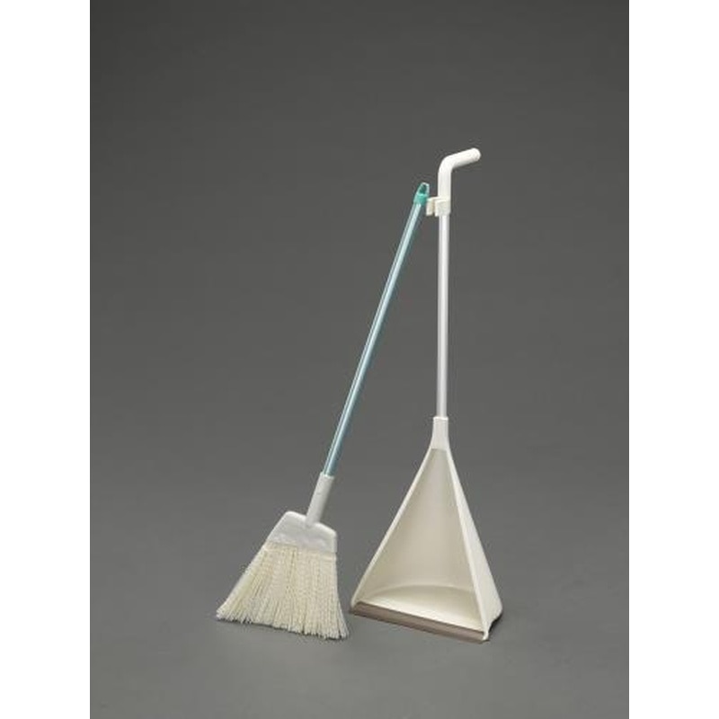 エスコ EA928AD-161A 270x795mmPPほうき(ちりとり付) 1個（ご注文単位1個）【直送品】