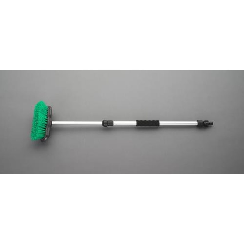 エスコ EA928CC-38 210x710-1100mmデッキブラシ(通水伸縮ハンドル/2本 1個（ご注文単位1個）【直送品】