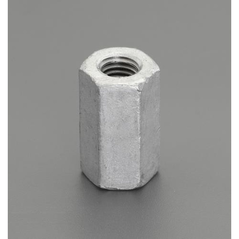 エスコ EA949GL-738 w3/8”x30mm高ナット(どぶメッキ/10個) 1個(ご注文単位1個)【直送品】