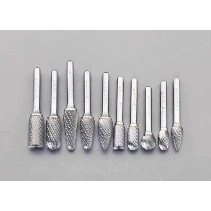 エスコ EA819J-13 10本組超硬カッター(6mm軸) 1個（ご注文単位1個）【直送品】