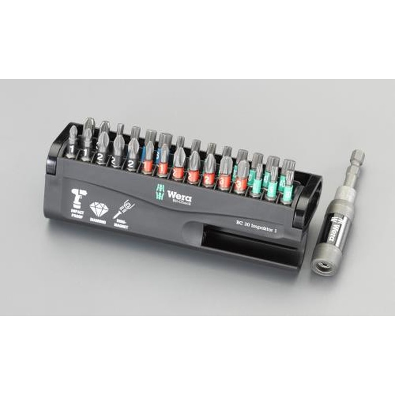 エスコ EA611MW-1 30本組ドライバービット(インパクト用) 1個（ご注文単位1個）【直送品】