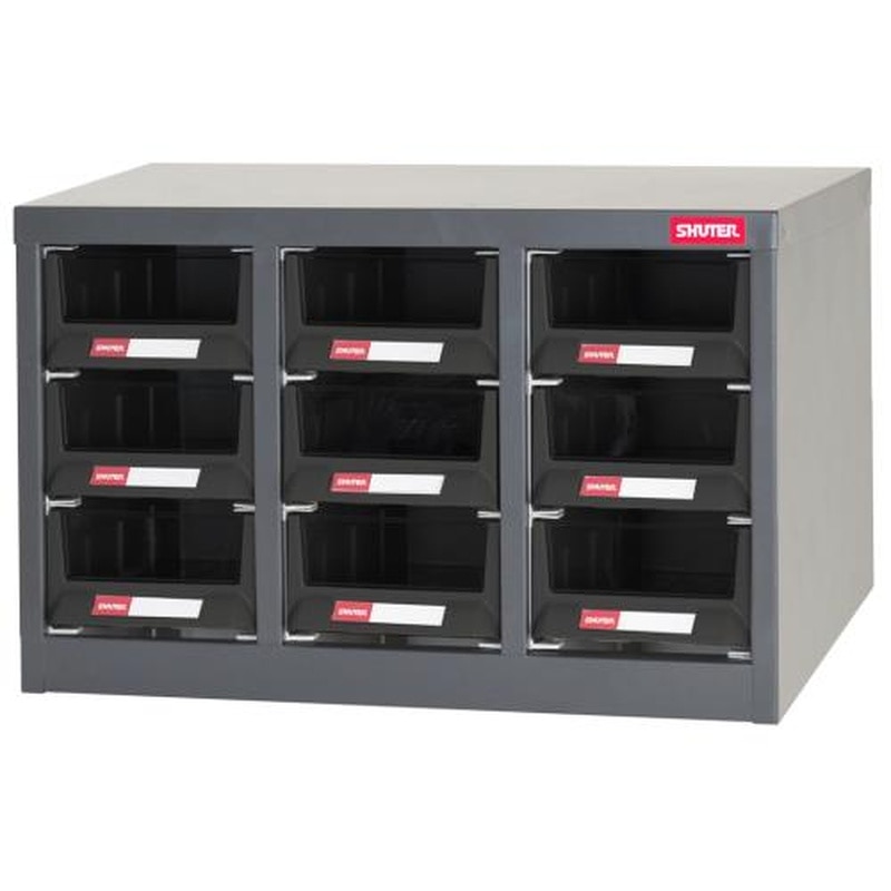 エスコ EA957FA-1 533x265x310mm/3列3段パーツキャビネット(ESD) 1個（ご注文単位1個）【直送品】