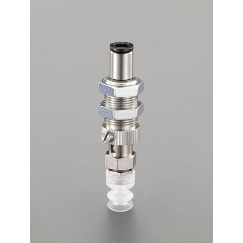 エスコ EA425PJ-115 φ15mm真空パッド(シリコン製/ソフトベローズタイプ) 1個（ご注文単位1個）【直送品】