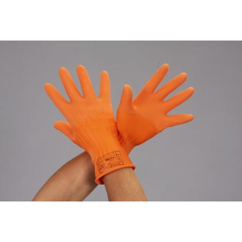 エスコ EA640ZB-32[M]絶縁ゴム手袋(交流300V) 1個（ご注文単位1個）【直送品】