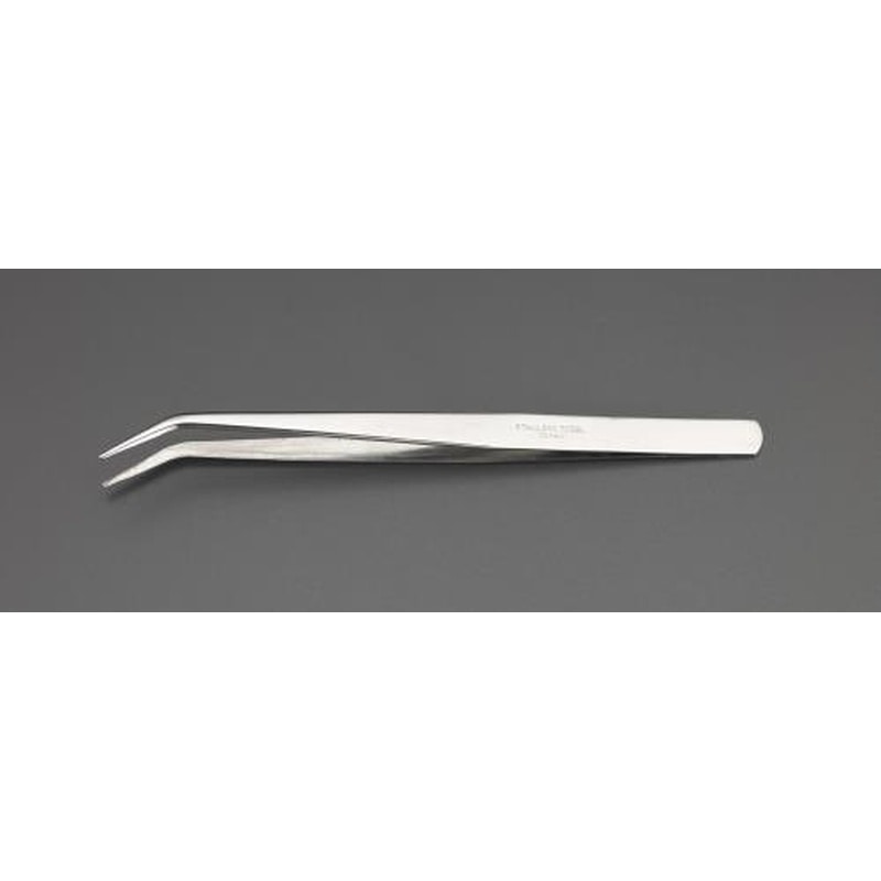 エスコ EA595GC-56 1.0x150mmピンセット(先曲) 1個（ご注文単位1個）【直送品】