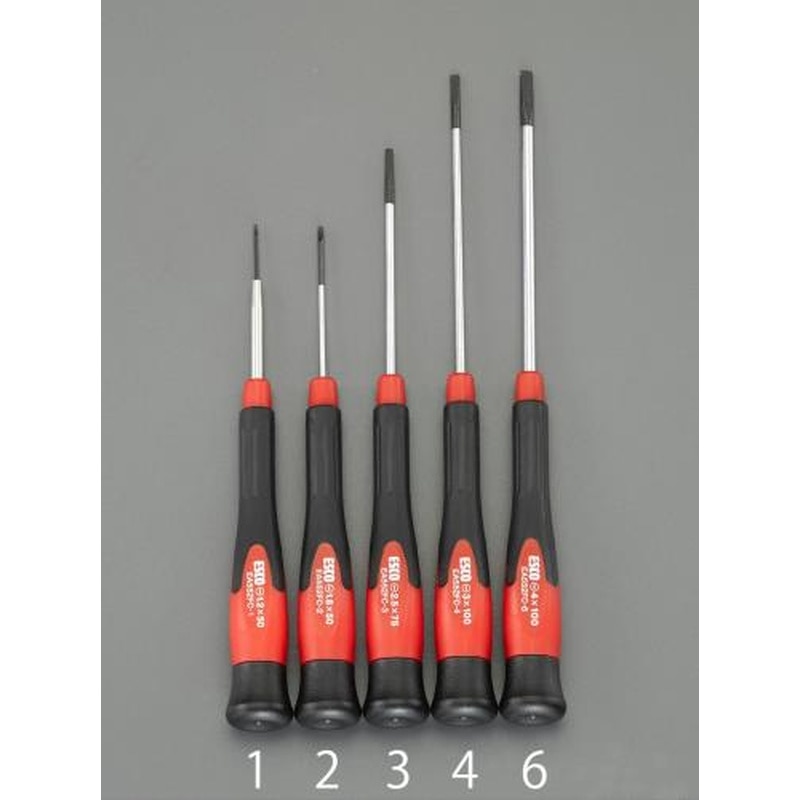 エスコ EA552FC-1 1.2x50mm［-]ドライバー(精密用) 1個（ご注文単位1個）【直送品】