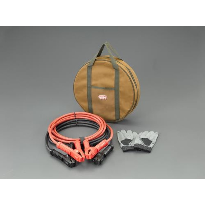 エスコ EA812JX-105 380Aブースターケーブルセット 1個（ご注文単位1個）【直送品】