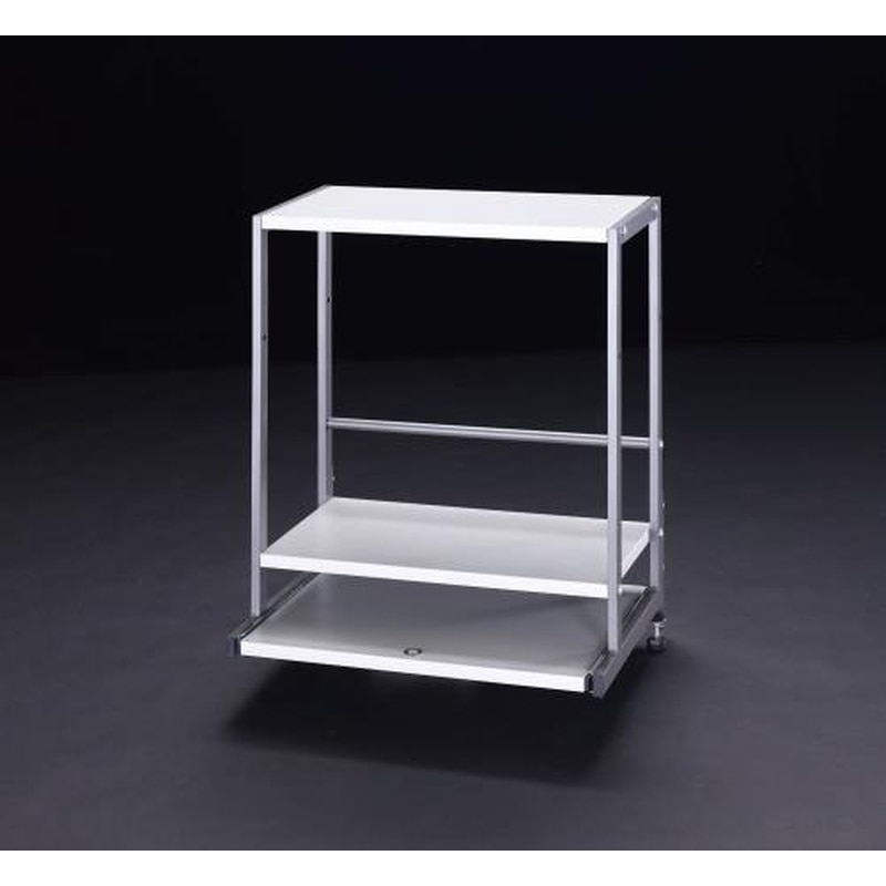 エスコ EA954HC-205 550x350x580mm机上パソコン台 1個（ご注文単位1個）【直送品】